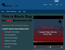Tablet Screenshot of blackdogforex.com